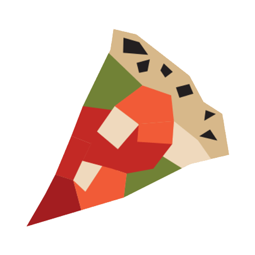 One slice pizza design