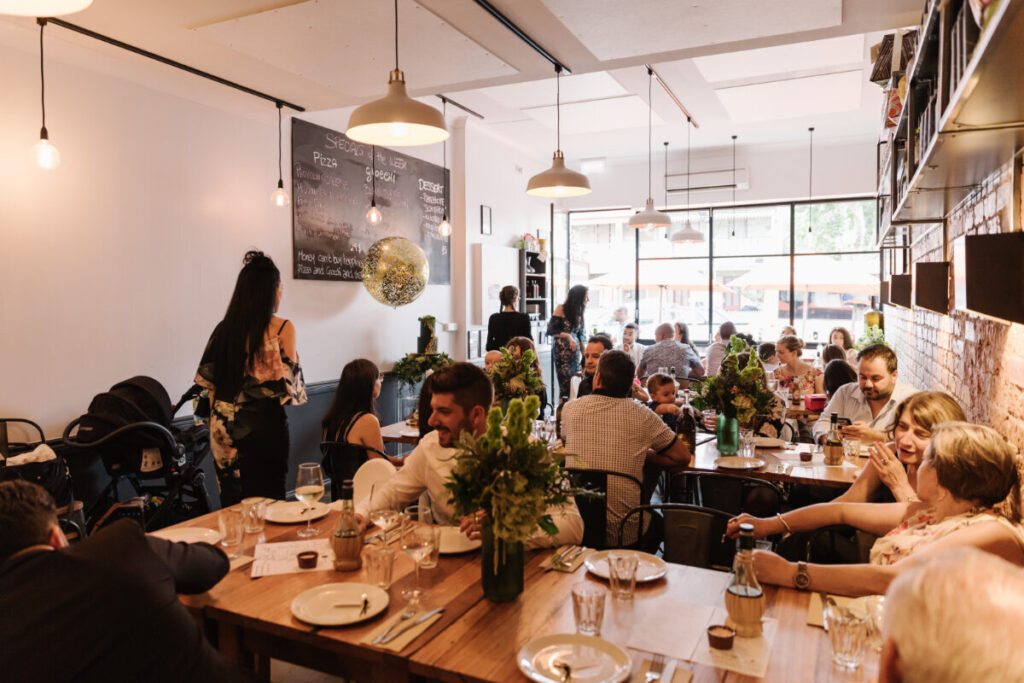 48h Pizza e Gnocchi Bar interior