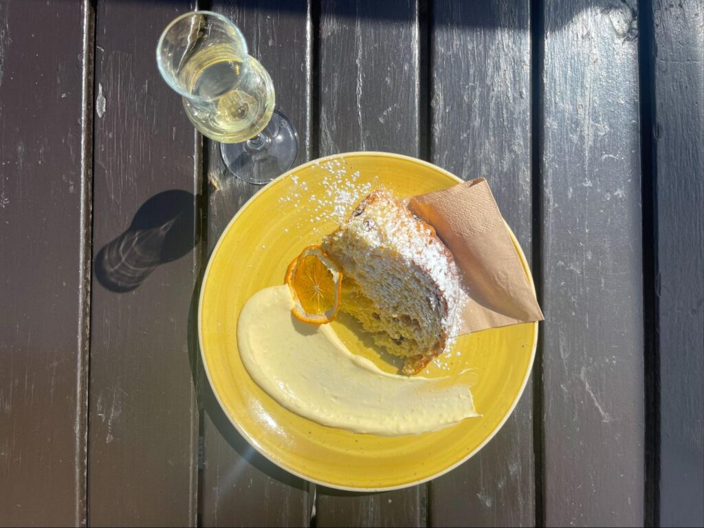 A delightful panettone