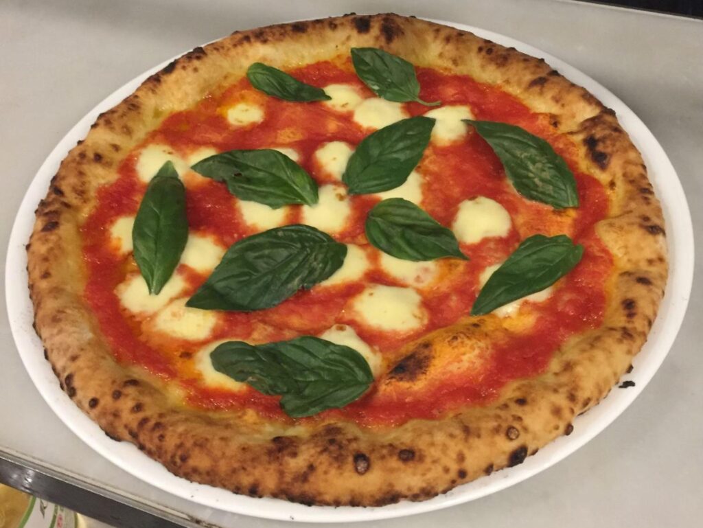 One of Neapolitan pizza